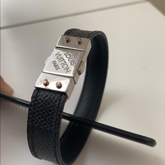 louis vuitton damier graphite bracelet- MEN’S - Picture 4 of 5